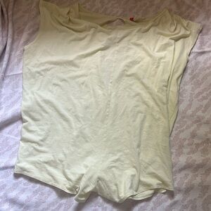 Free People romper beach cover-up